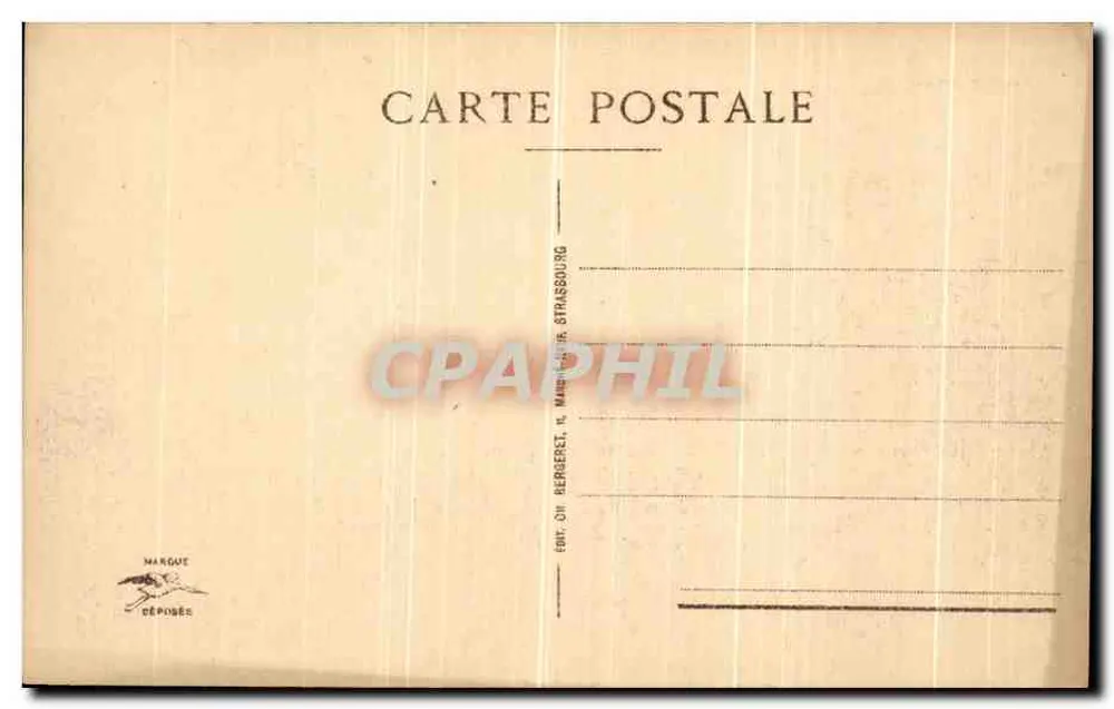 Phalsbourg — Porte de France — Markout Verlag, Straßburg - Rückseite