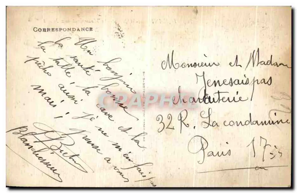 Montchanin-les-Mines - Der Kriegerdenkmal — Edit. Durand - Rückseite