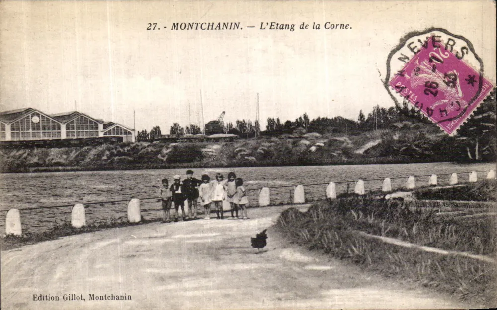 Montchanin — Der See der Horn — Edition Gillot, Montchanin - Vorderseite