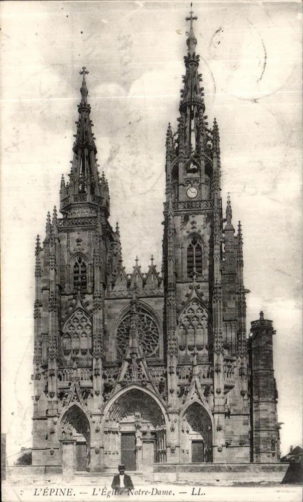 L'Épine — L'Église Notre-Dame — LL. - Frente
