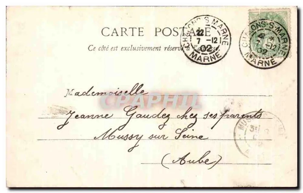 Notre-Dame de l'Épine — éditeur G. Durrand, Châlons - Rewers