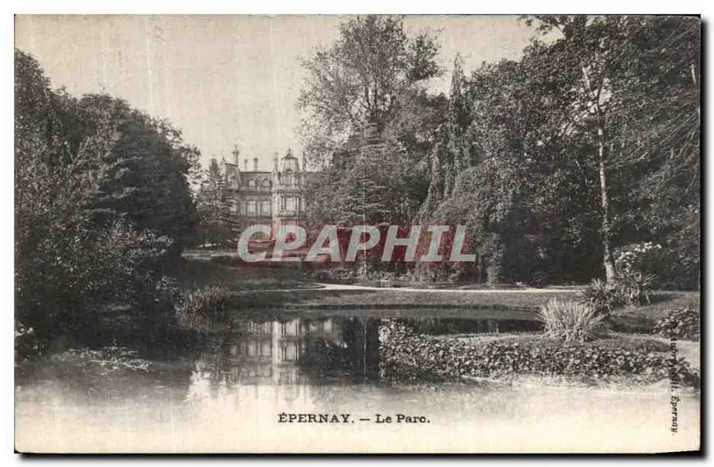 ÉPERNAY — O Parque — Editor: Épernay - Frente