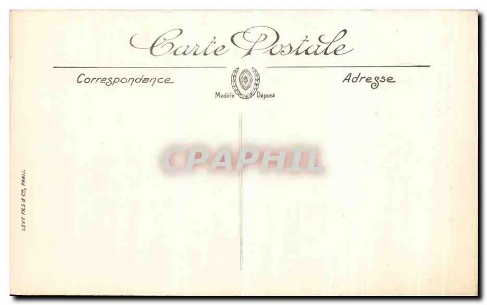 Épernay — L'Hôpital-Hospice Auban-Moët — La Chapelle — LL - Rückseite