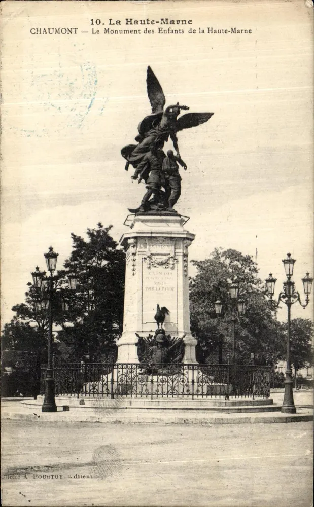 Chaumont — Der Denkmal der Kinder der Haute-Marne — Verlag POURTOY - Vorderseite