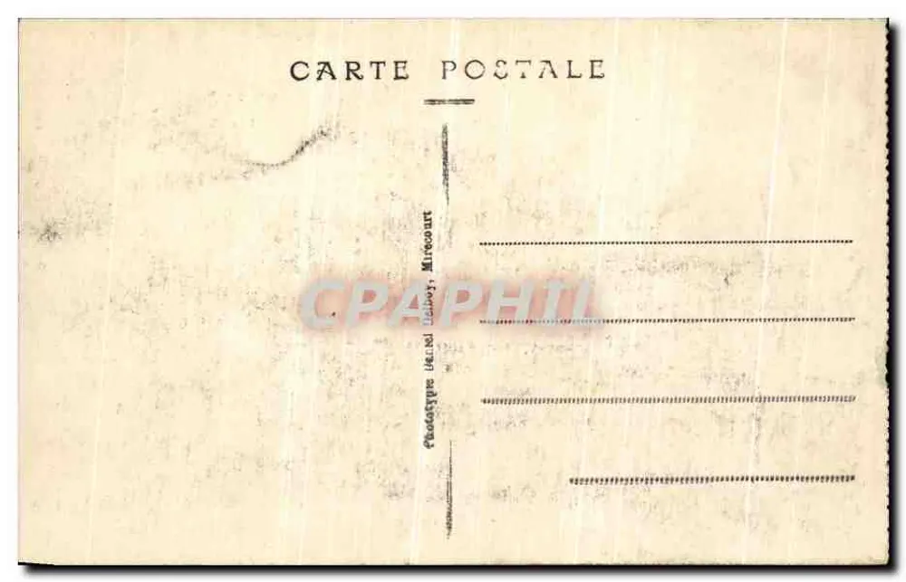 Chaumont — L'Hôtel de Ville — D.D. - Verso