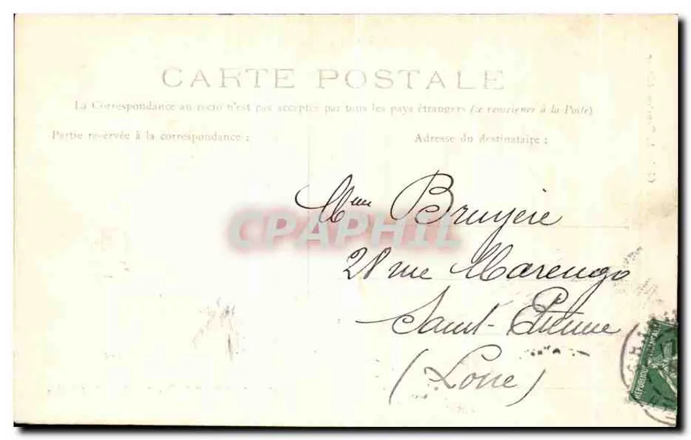 Der Sarg der Kirche Saint-Jean-Baptiste — Haumont-en-Bray — Verlag A. Pountoy, n°17 - Rückseite