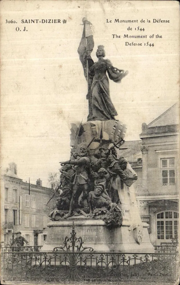 Saint-Dizier — Das Denkmal der Verteidigung von 1544 — O.J. Nr. 3060 - Vorderseite