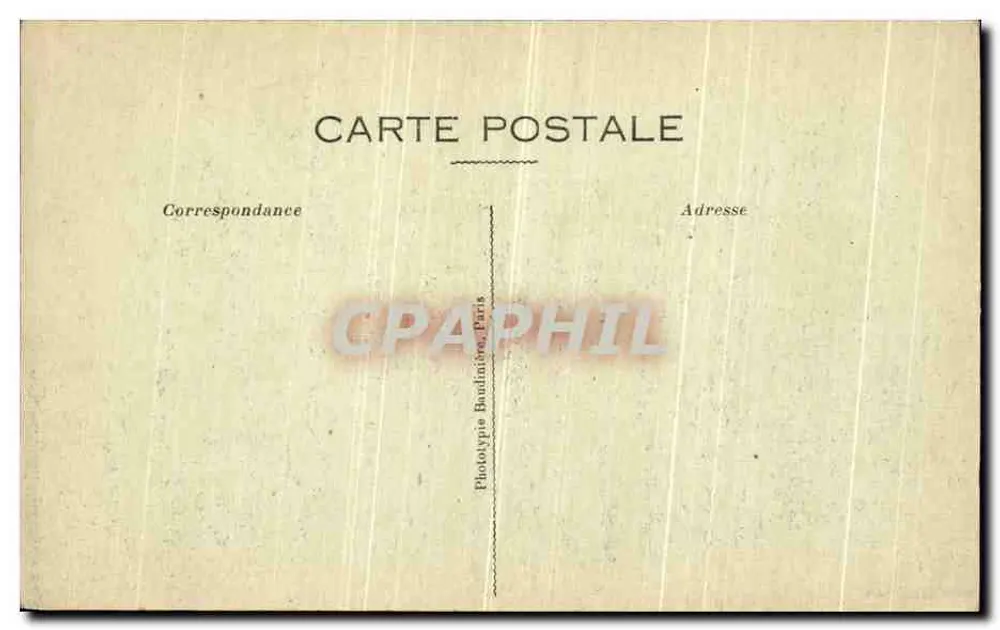 Châlons-sur-Marne — O Palácio de Justiça — Debar Frères, Edit. - Verso