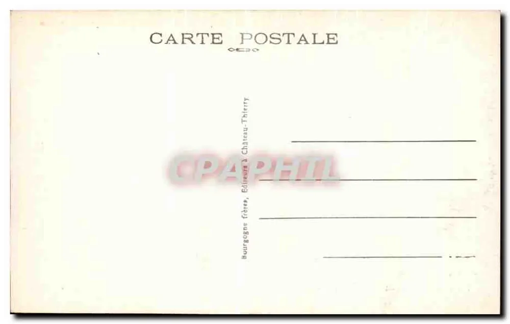 Chalons-sur-Marne — Die Sparkasse, Blick auf den Garten — Verlag J. B. n°123 - Rückseite