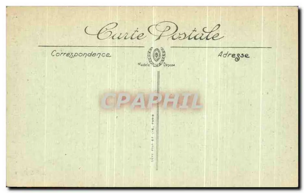 Chalons-sur-Marne — Jardin du Jard — Diane Chasseresse — LL, n° 136 - Rückseite