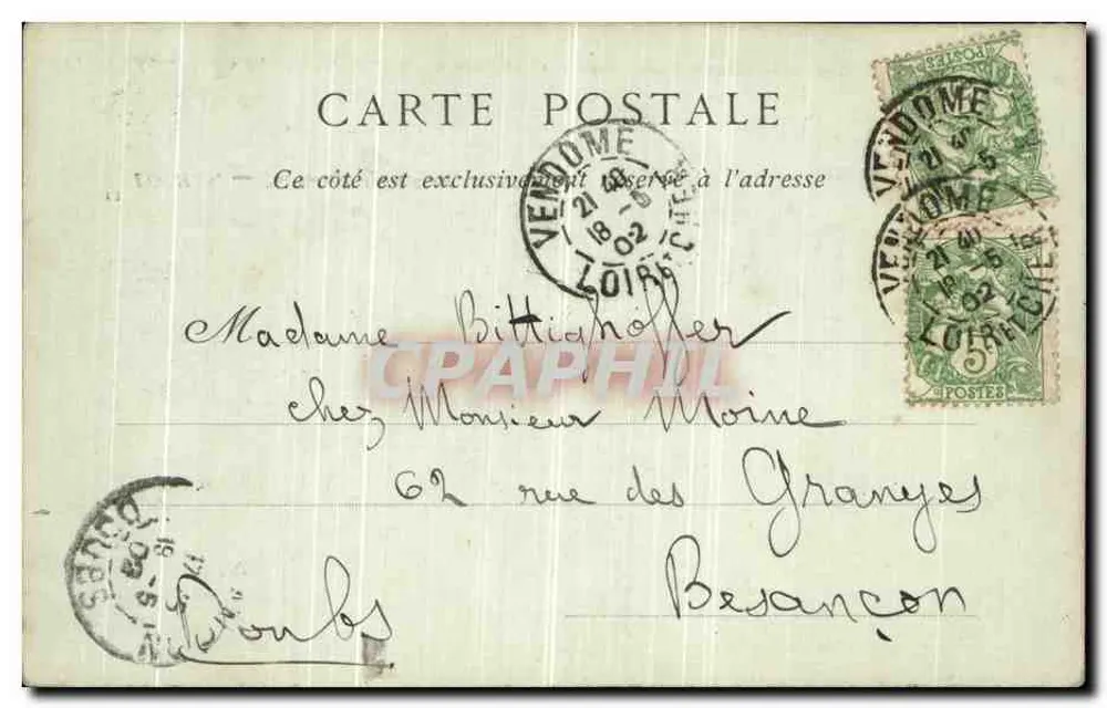Loches — Túmulo de Agnès Sorel — ND Fot - Verso