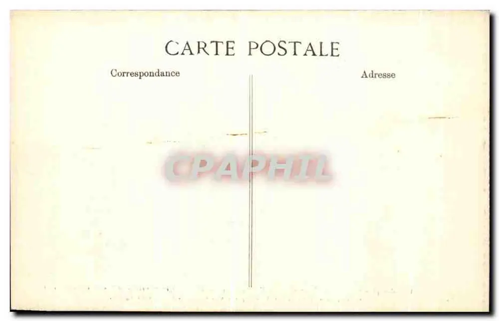Castelo de LOCHES — Editor B.D. — Número de série não visível - Verso