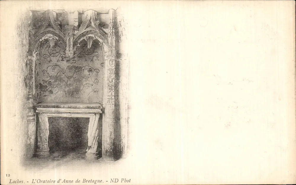Loches - Das Oratorium von Anne von Bretagne - ND Phot - Vorderseite