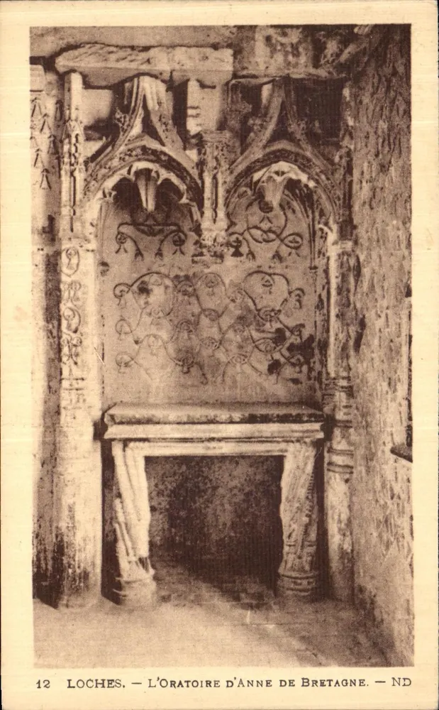 Loches — Das Oratorium von Anne von Bretagne — ND - Vorderseite