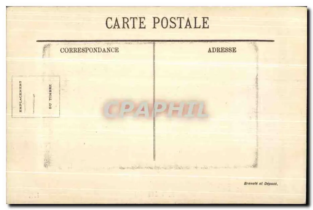 Kasteel van Loches — Album Souvenir — LL - Achterkant