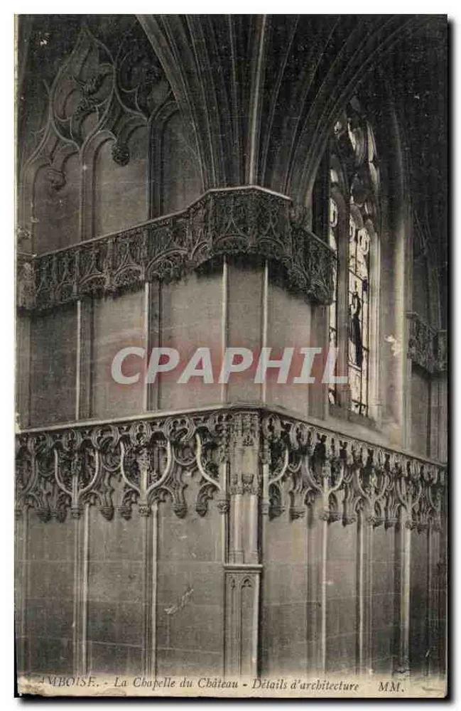 Vibloise - La Chapelle du Château - Détails d'architecture MM. - Vorderseite