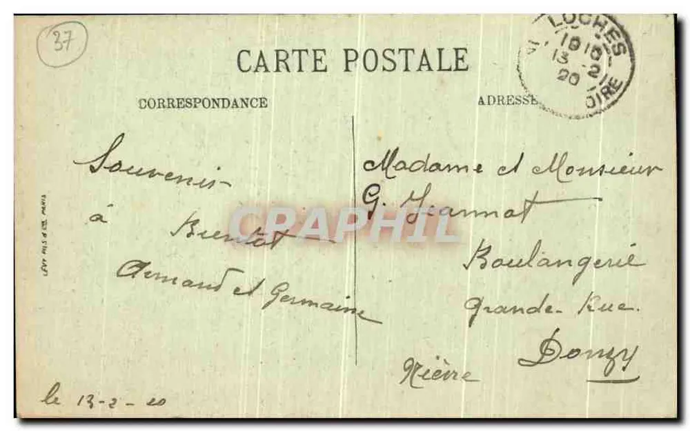 Loches — A Colegiata São Urs — LL. 43 - Verso