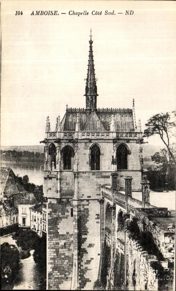 Amboise — Capela Lado Sul — ND - Frente