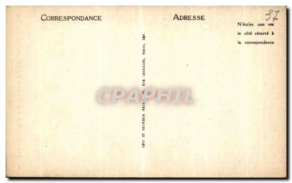 Tours — Casa de Tristan L'Hermite (Interior) — ND - Reverso