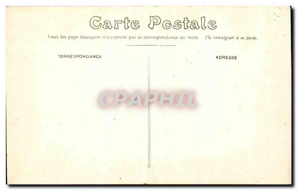 Tours — Basilika Saint-Martin und Turm Charlemagne (Nordseite) — GB 71 - Rückseite