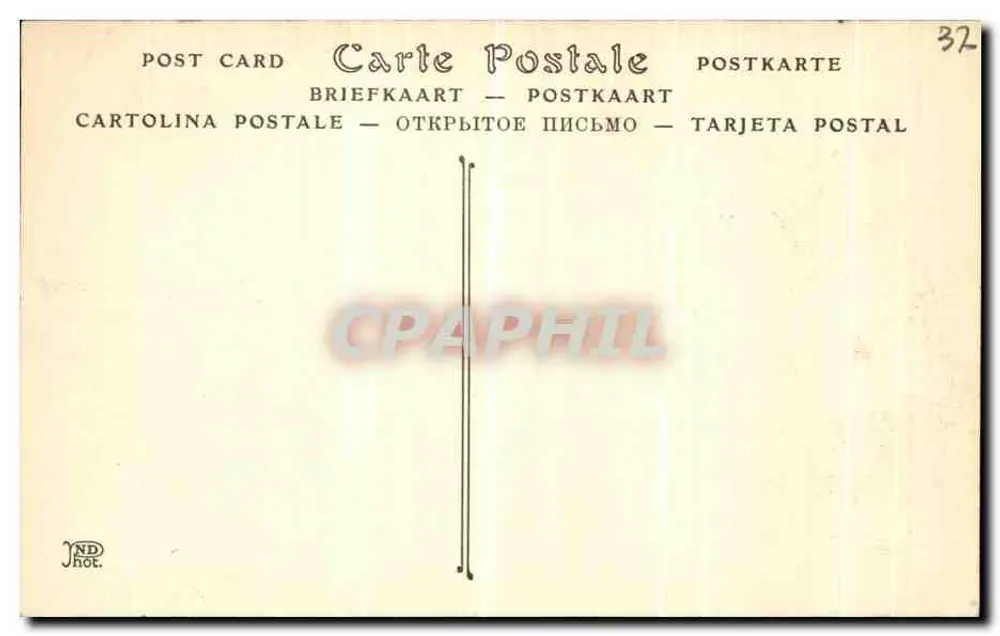 Tours — Jardim das Prébendas d'Ôe — ND Phot. - Verso