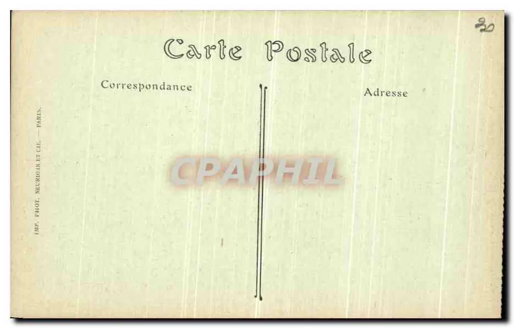 Wälle von AIGUES-MORTES (Ostseite) — ND. Phot. — Nr. 29 - Rückseite