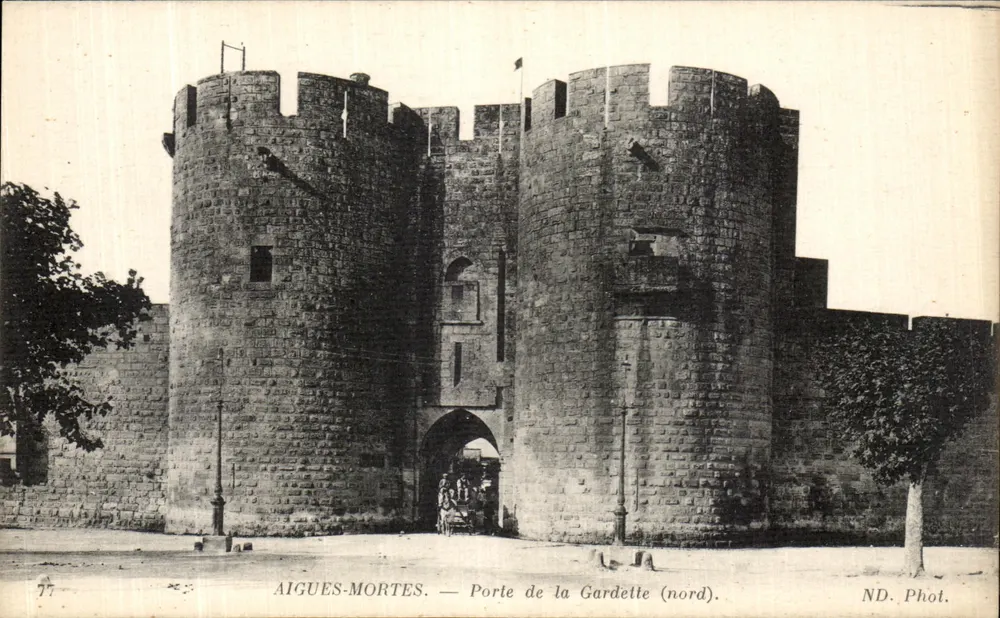 Aigues-Mortes — Tor der Gardelle (nord) — ND. Phot. - Vorderseite