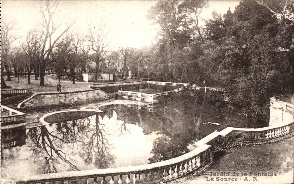 Giardino della Fontaine — La Sorgente — A.R. - Recto