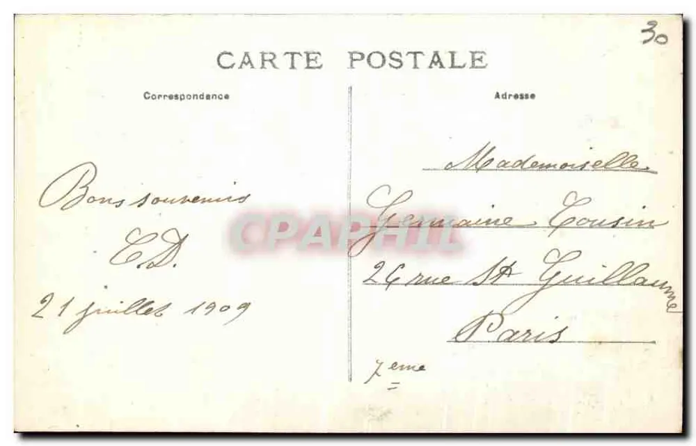 Cerca de NIMES — Pont du Gard — Editor não visível - Verso