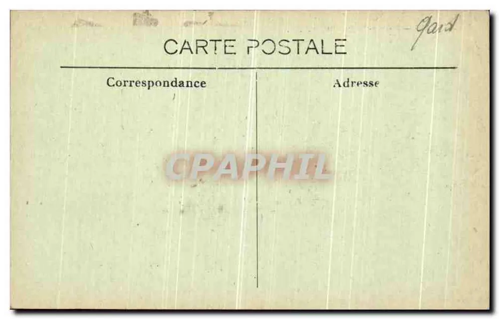 Nîmes — Porta Augusta — A.R. - Verso