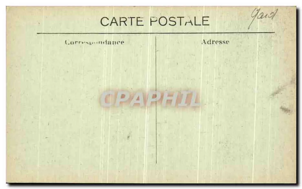 Nîmes — Jardin de la Fontaine — A.R. - Verso