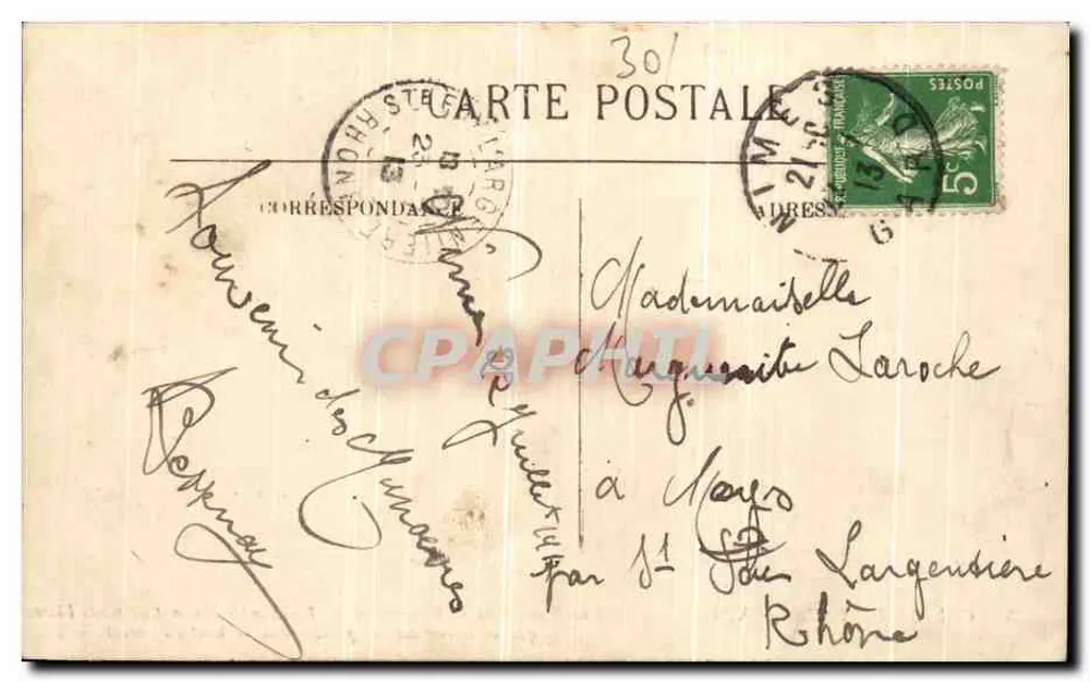 Stierkampf — Gute Pose der Banderillas — LL. - Rückseite