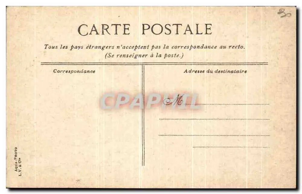 Ménes, o Jardim da Fonte, a Fonte — editor L.V. & Cie, n°27 - Verso