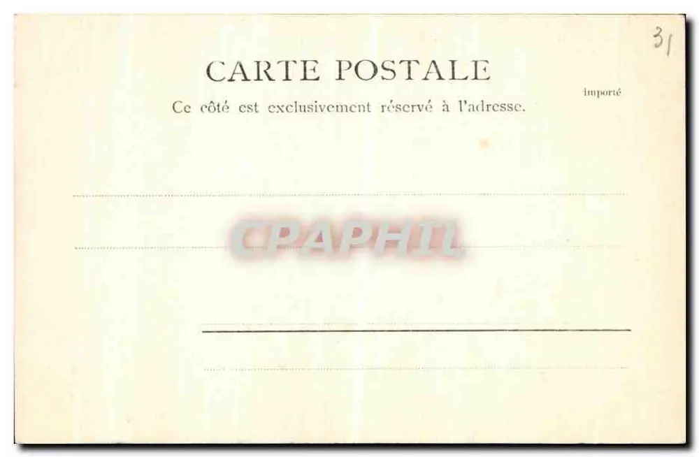 Festkleidung — Tal von Luchon — Librairie Lafont, 63 Allée d'Etigny, Luchon - Rückseite