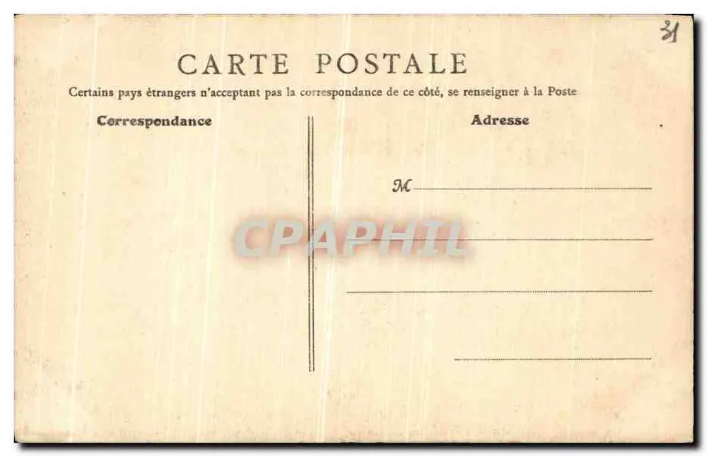 Toulouse - Perspectiva da Casa de Pierre — J. Picot, editor, Toulouse - Verso