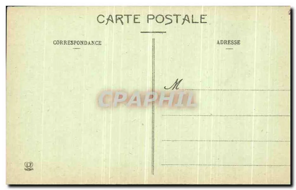 Avenue Lapavette und Theater des Variétés — Toulouse — Phototypie Lassuche, Toulouse - Rückseite