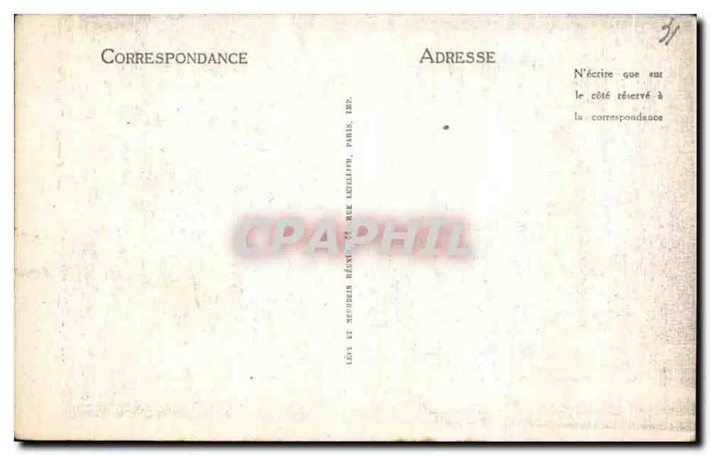 Toulouse - Kirche Saint-Sernin - Byzantinischer Christus - Nr. 38 - Rückseite