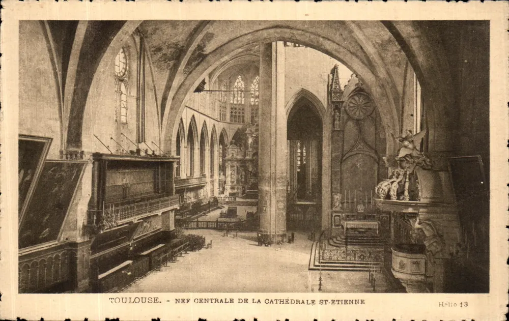 Toulouse - Zentralnische der Kathedrale Saint-Étienne — Hélio 13 - Vorderseite