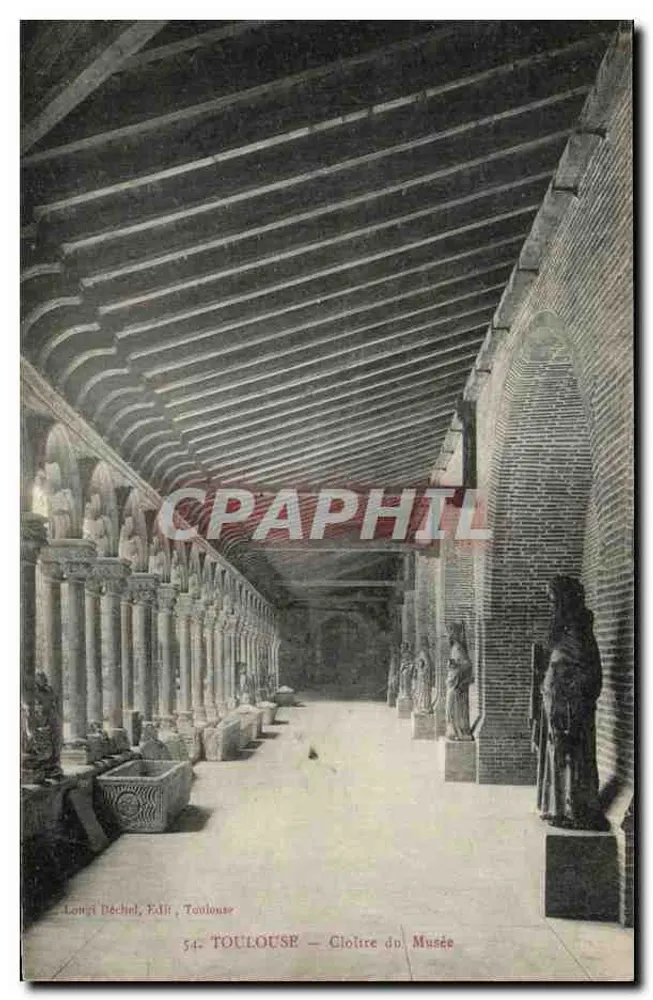 Cloître do Museu — Toulouse — Longi Déchel, Editor - Frente