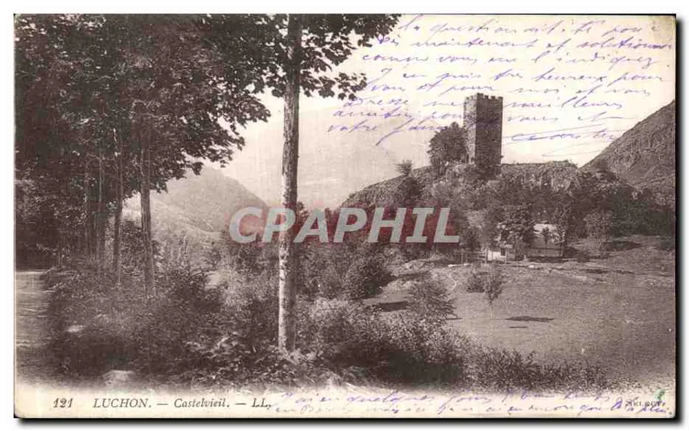 Luchon — Castelvieil — LL, n°121 - Frente