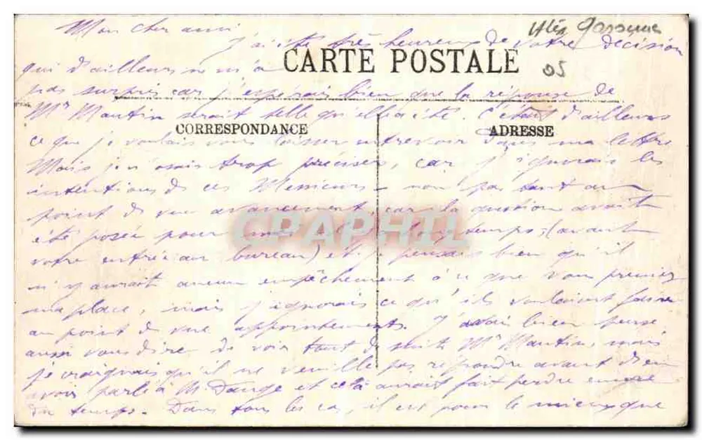 Luchon — Castelvieil — LL, n°121 - Verso