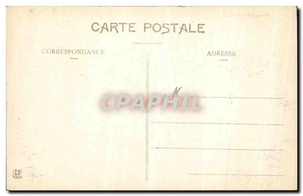 St-Bertrand-de-Comminges — O Capítulo da Catedral — Editor L. F. Tissier, série 1ère - Verso