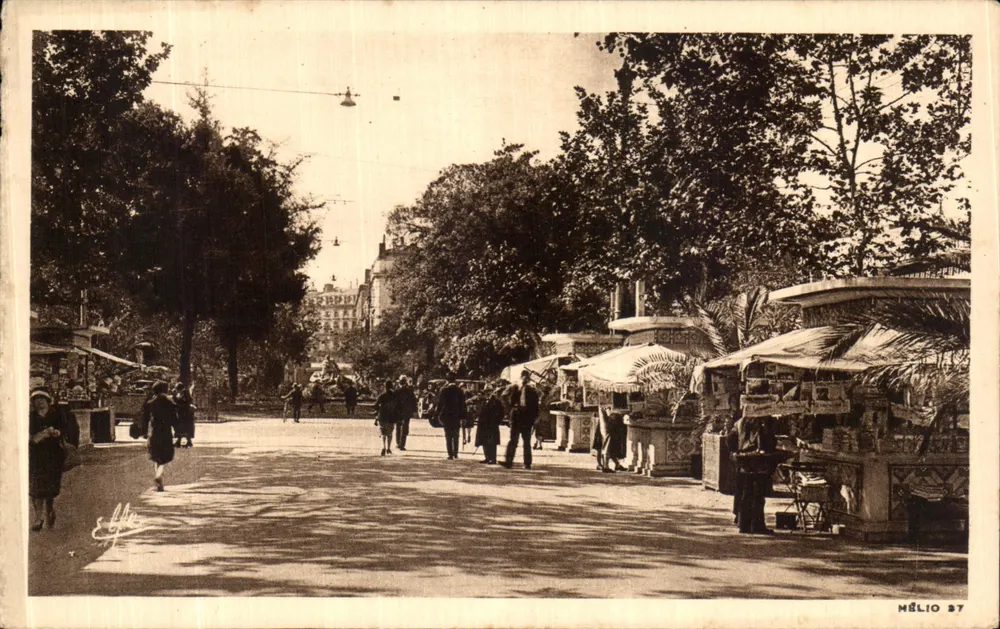 Blumen- und Fruchtmärkte — Toulouse — Héliogravure "Elite" Nr. 37 - Vorderseite
