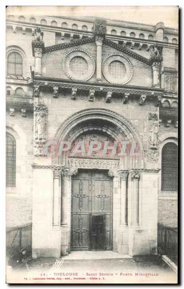 Toulouse - Saint-Sernin - Porte Miègeville — Labouche frères, Toulouse - Vorderseite