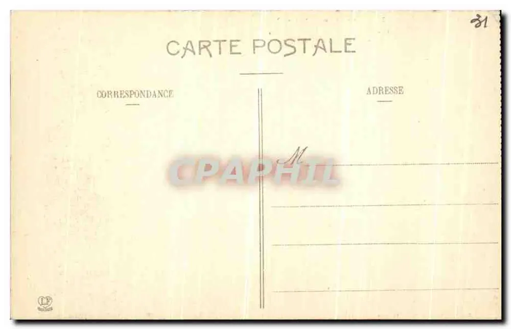 Os Pyrénées (1ère Série) — Luchon, Lago de Espingo (Acima do Lago de Oo, 1875m) — Fototipia Labouche Frères, Toulouse - Verso