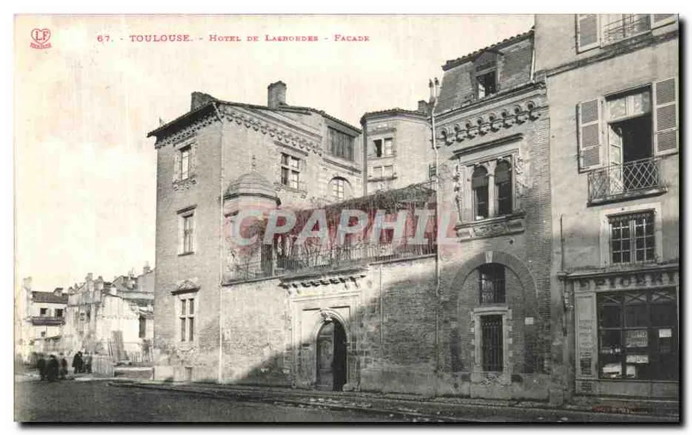 Toulouse - Hôtel de Laërches - Fassade - Vorderseite
