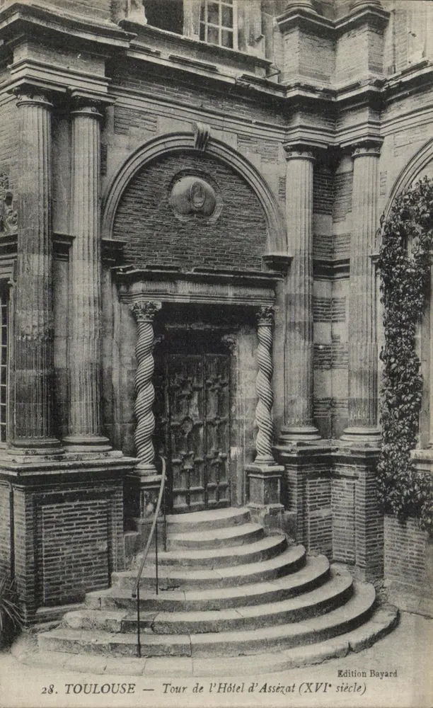 Toulouse — Turm des Hôtel d'Assézat (16. Jahrhundert) — Edition Bayard - Vorderseite