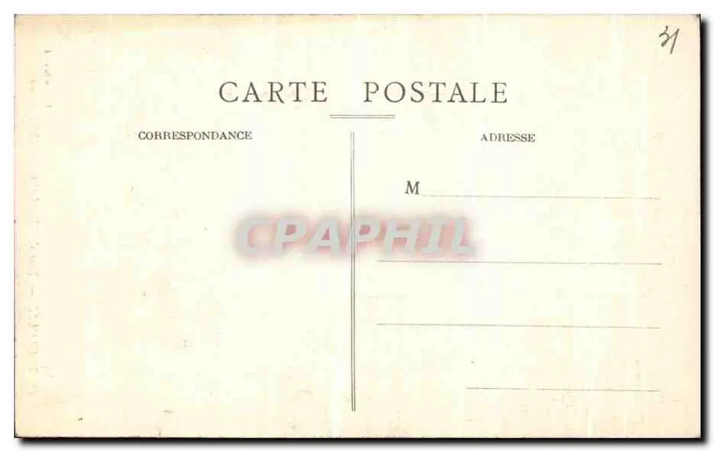 Toulouse — Turm des Hôtel d'Assézat (16. Jahrhundert) — Edition Bayard - Rückseite