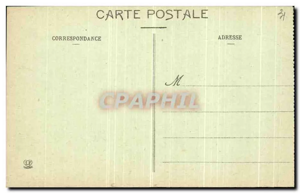 Toulouse — Panoramablick — Phototypie Larguione Frères, Toulouse - Rückseite