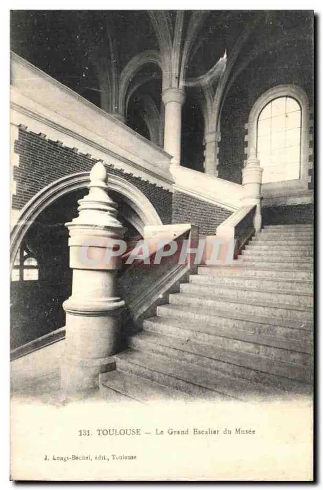 Toulouse — O Grande Escalador do Museu — J. Longi-Bécuel, editor Toulouse - Frente